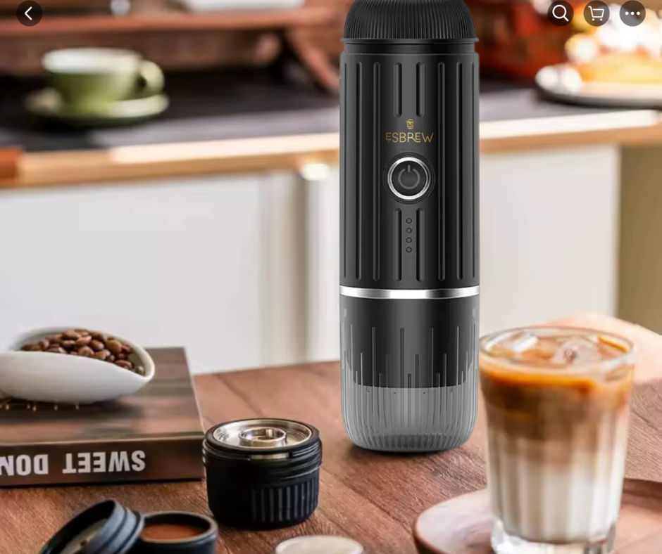 ESBREW Portable Coffee Maker, Barista Espresso Anywhere