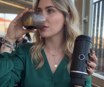 ESBREW Portable Coffee Maker, Barista Espresso Anywhere