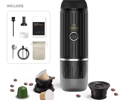 ESBREW Portable Coffee Maker, Barista Espresso Anywhere